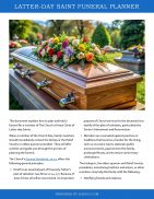 LDS Funeral Planner Cover